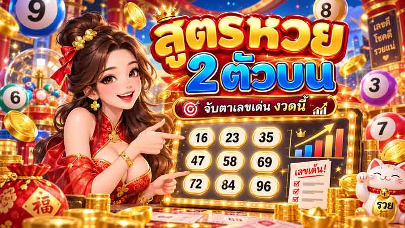 สูตรหวย 2 ตัวบน
