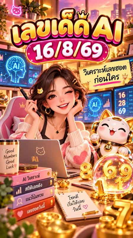 เลขเด็ด AI 16/8/69
